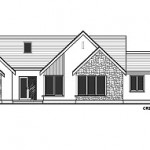dwelling house at lecarrow co. roscommon posted in House Plans  section of irishplans.com by midlands and dublin based architects specialising in bespoke one-off house plans and extensions across ireland filename: lecarrow-dwellinghouse-elevation-150x150 .jpg
