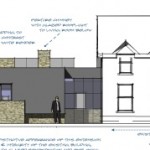 modern home extension design for listed period building posted in House Plans  section of irishplans.com by midlands and dublin based architects specialising in bespoke one-off house plans and extensions across ireland filename: modern-contemporary-home-extension-to-listed-building-150x150 .jpg