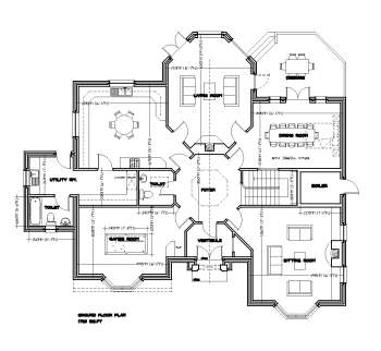 House Plan on Irish House Plans     Dwelling Design For Galway