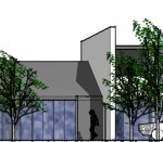 Contemporary house design for private client at Mullingar