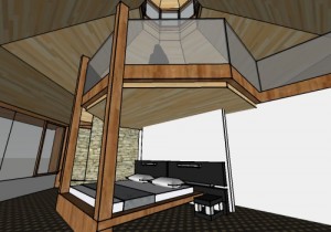 contemporary hexagonal house extension design in meath ireland