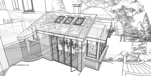 house extension for private client